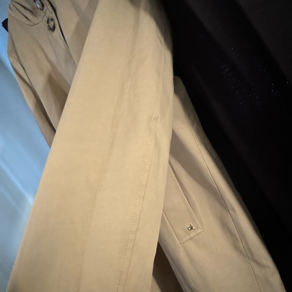 NWT Calvin Klein trench coat with hood - Picture 10 of 14